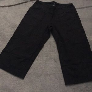 Crop workout pants